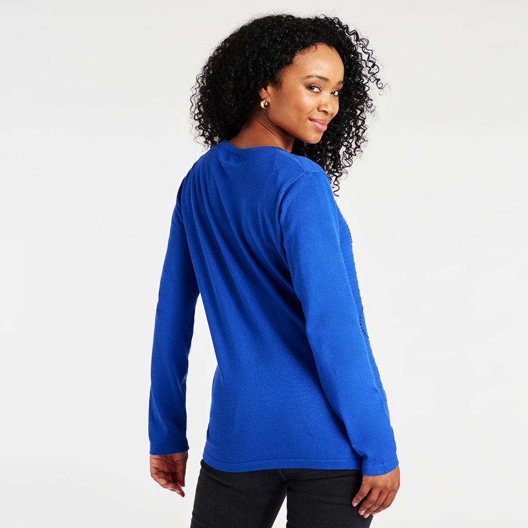 Ladies Circle Sequin Jumper from You Know Who's