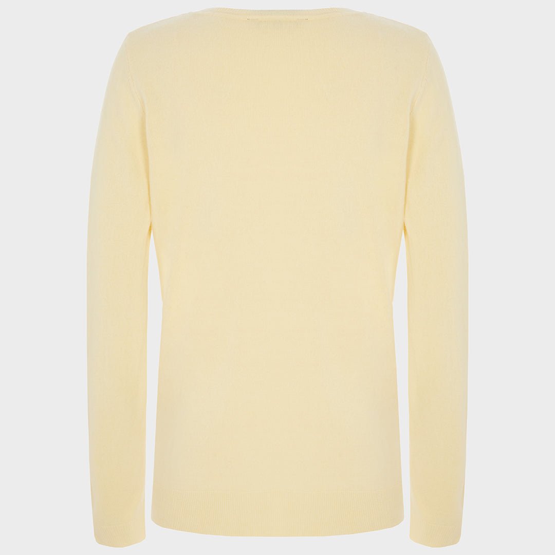 Ladies Crew Neck Jumper - Yellow from You Know Who's