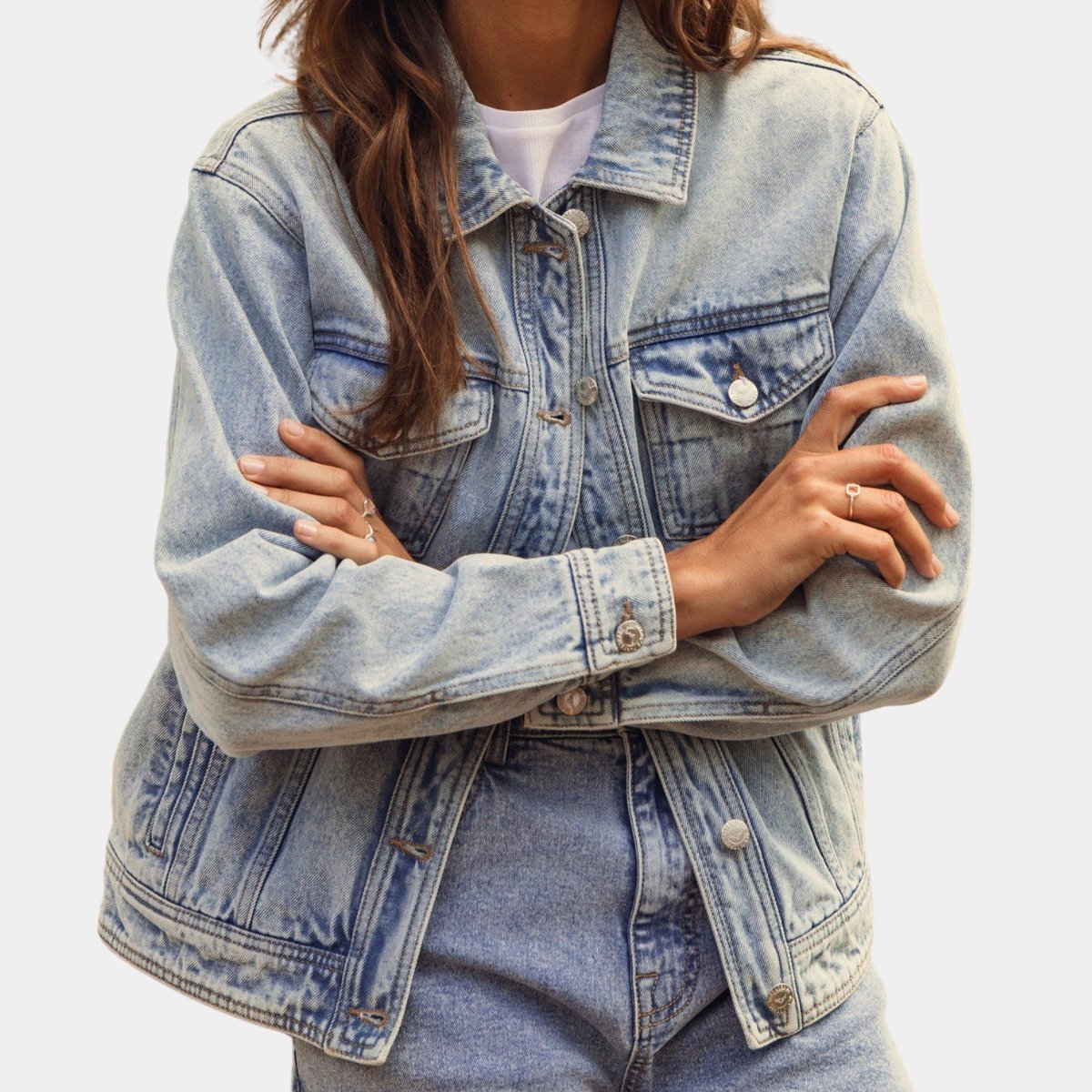 Female clearance denim jacket