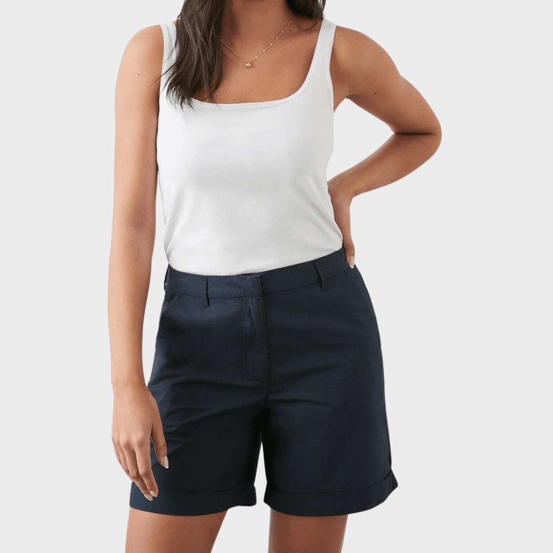 Ladies DP Poplin Short from You Know Who's