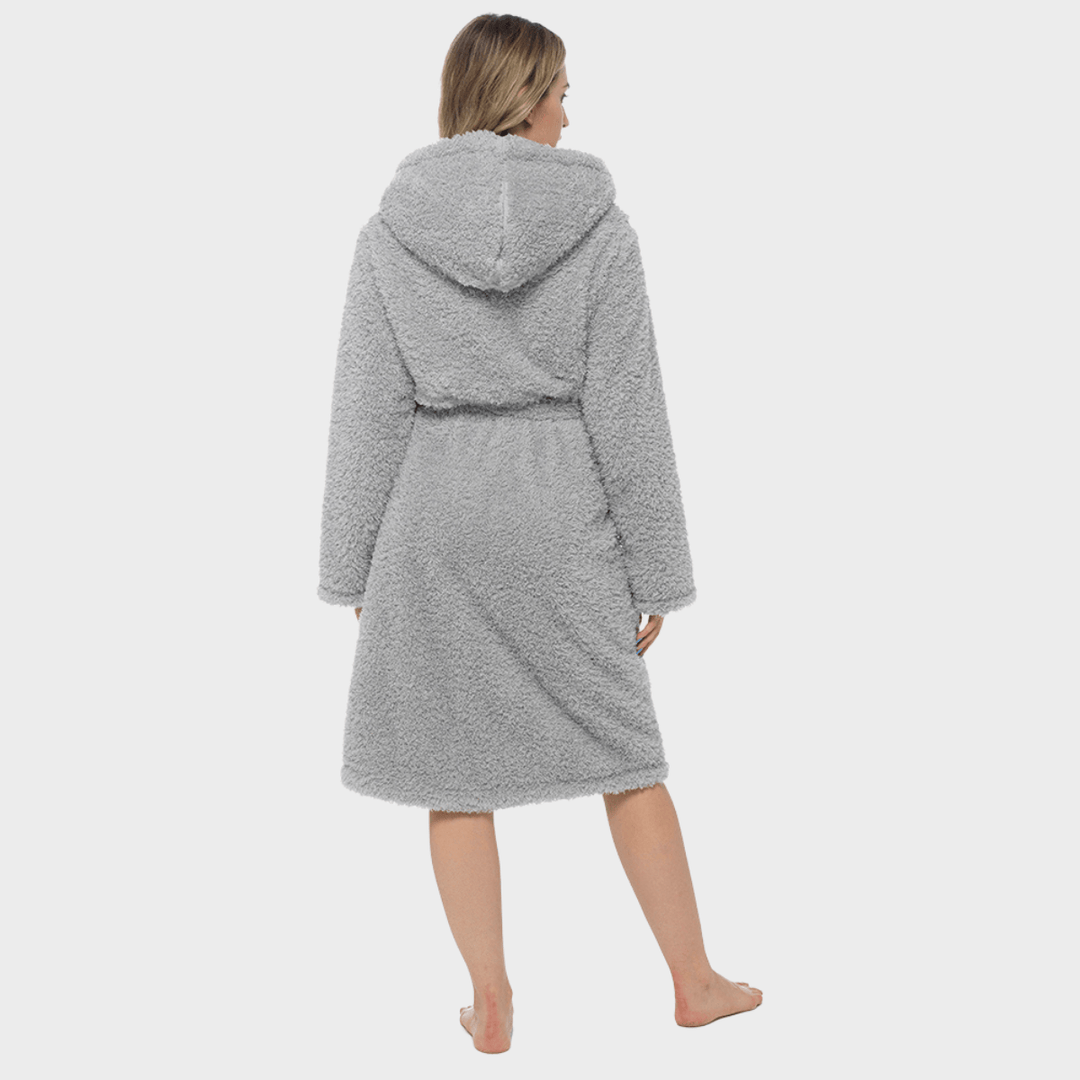 Ladies Dressing Gown Grey from You Know Who's