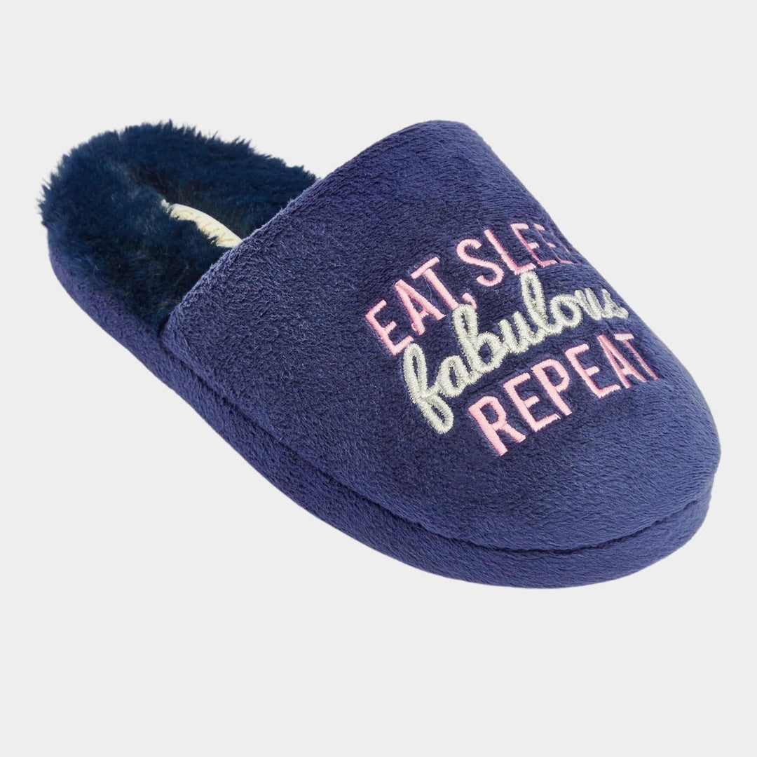 Ladies Eat Sleep Fabulous Slippers from You Know Who's. Shop with us for more Ladies Eat Sleep Fabulous Slippers