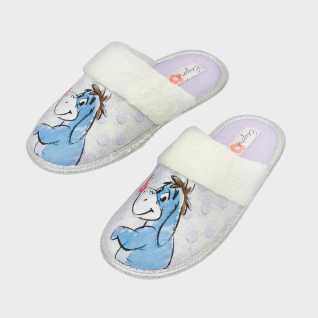 Ladies Eeyore Slippers from You Know Who's. Shop with us for more Ladies Eeyore Slippers