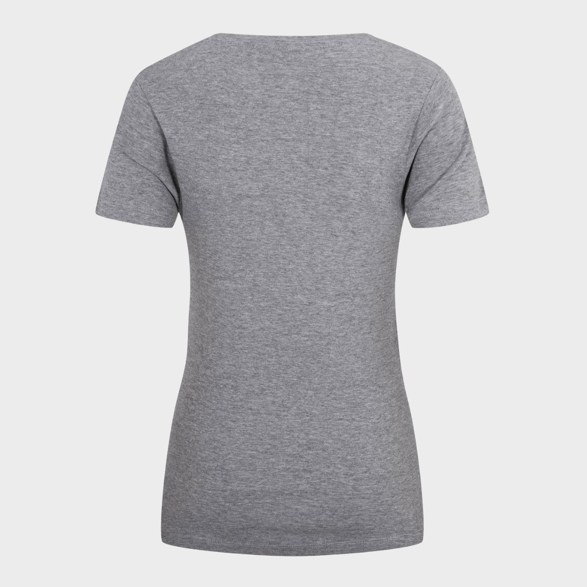 Ladies essential SS Crew Neck T-Shirt - Grey from You Know Who's