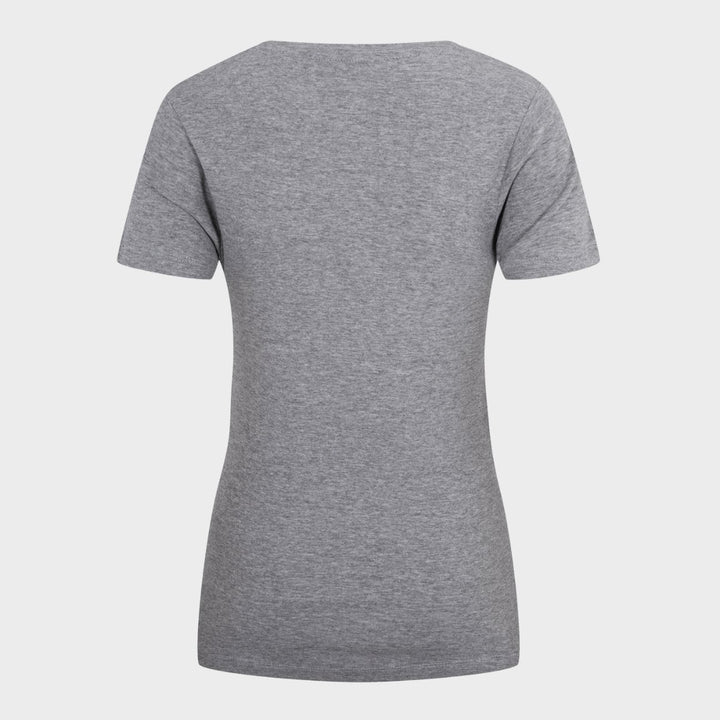 Ladies essential SS Crew Neck T-Shirt - Grey from You Know Who's