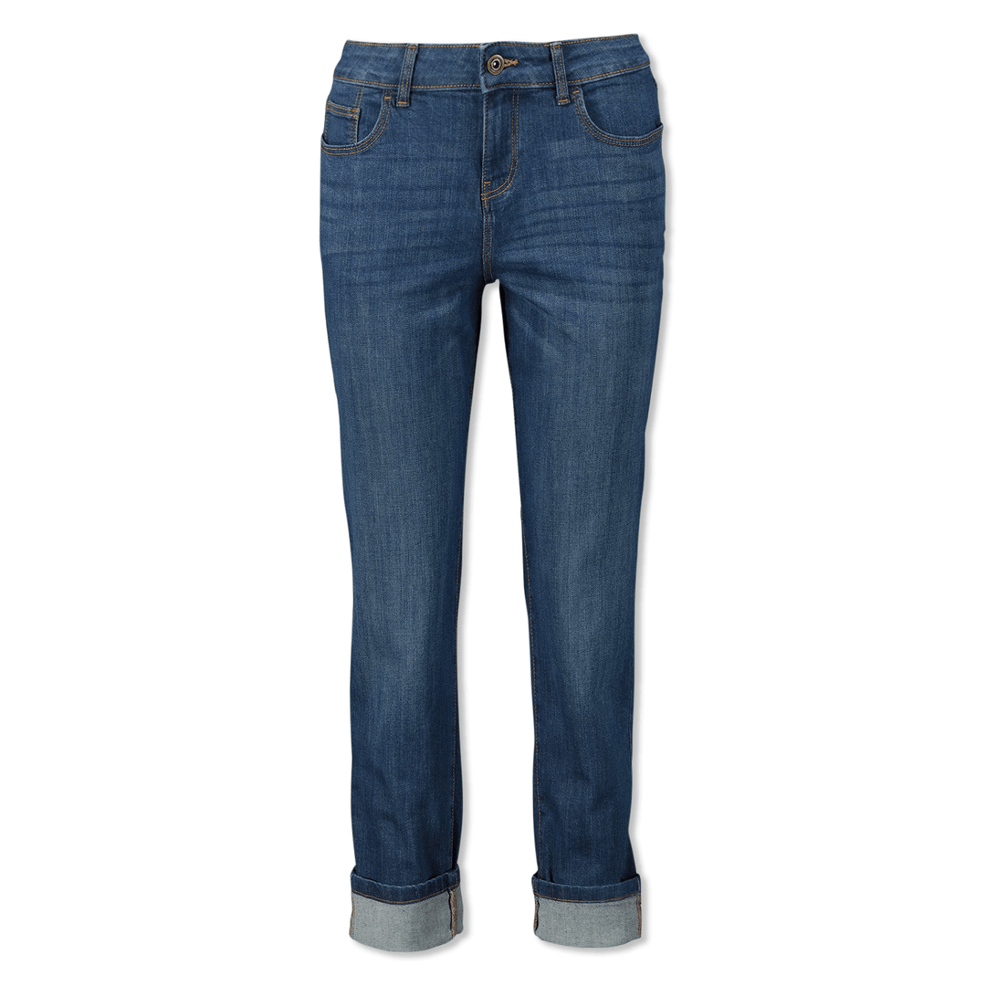 Ladies Ex Store Denim Girlfriend Jeans from You Know Who's