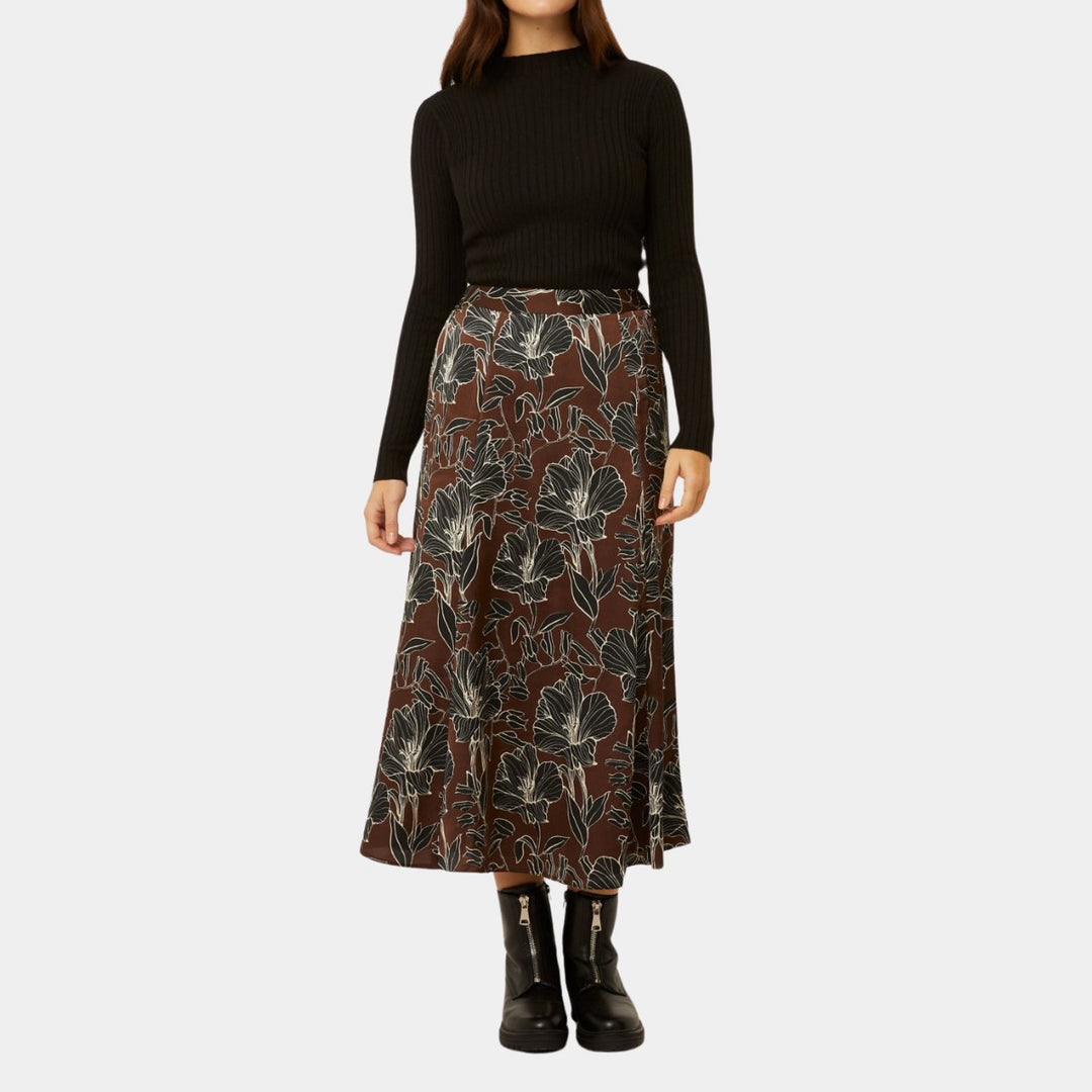 Ladies Floral Midi Skirt from You Know Who's