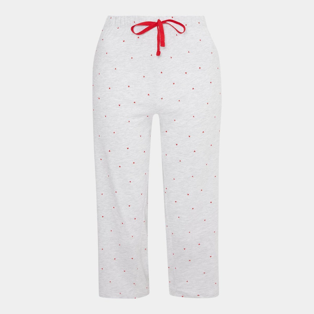 Ladies Heart Printed PJ Bottoms from You Know Who's