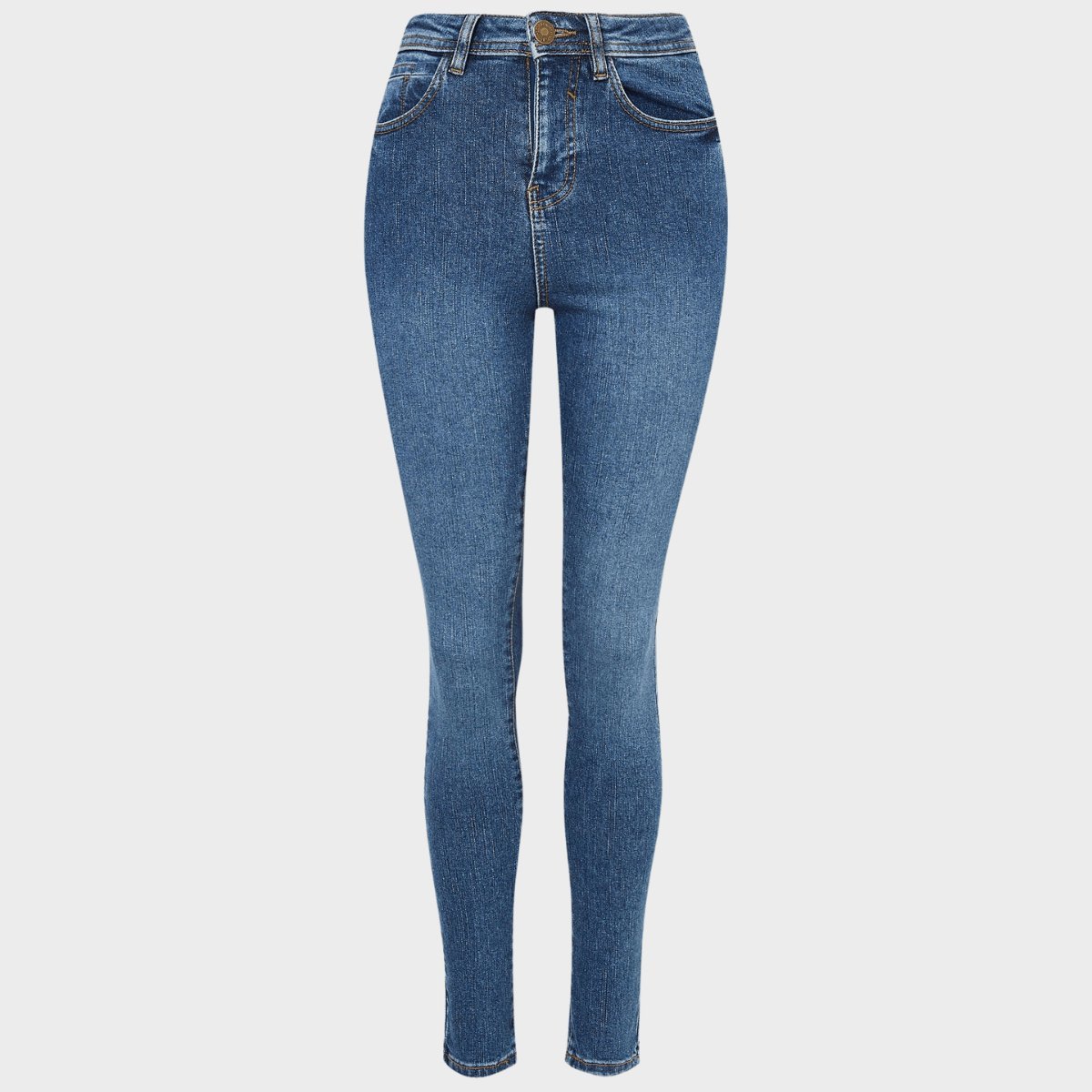 Ladies high sales waisted jeans uk