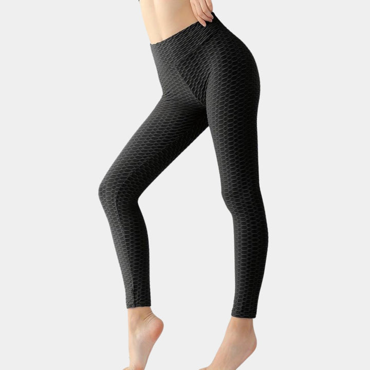 Ladies Honeycomb Ruched Leggings from You Know Who's
