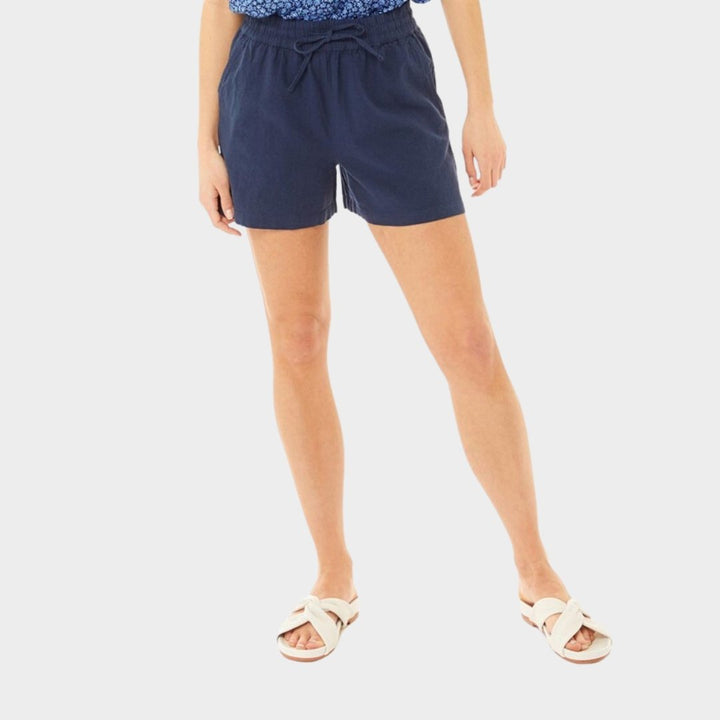 Ladies Linen Mix Shorts from You Know Who's