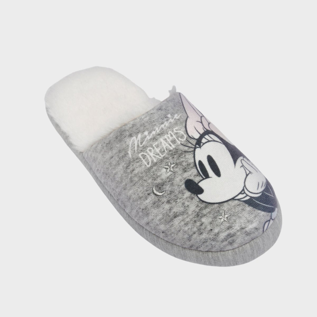 Ladies Minnie Slippers from You Know Who's. Shop with us for more Ladies Minnie Slippers