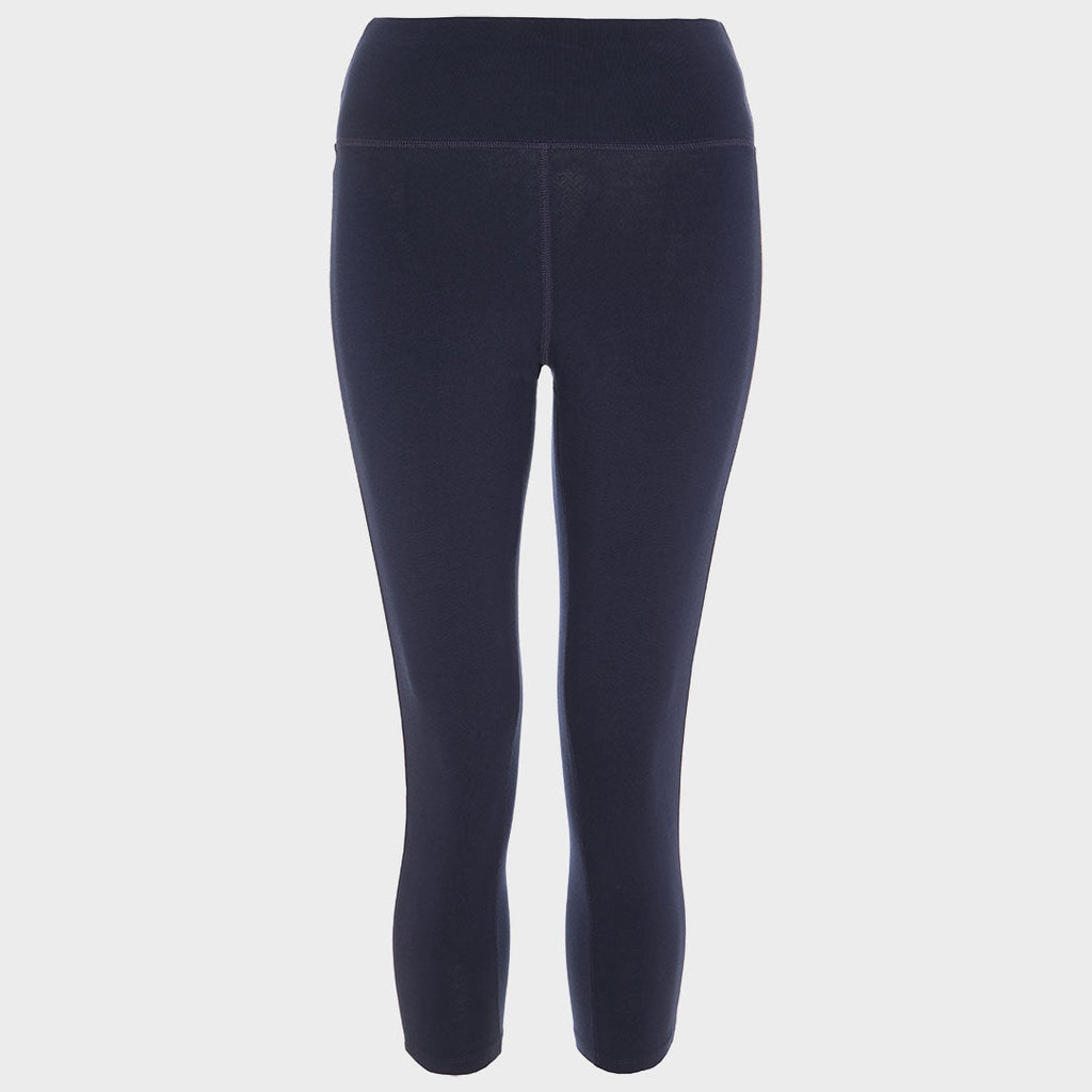 Ladies navy sale gym leggings