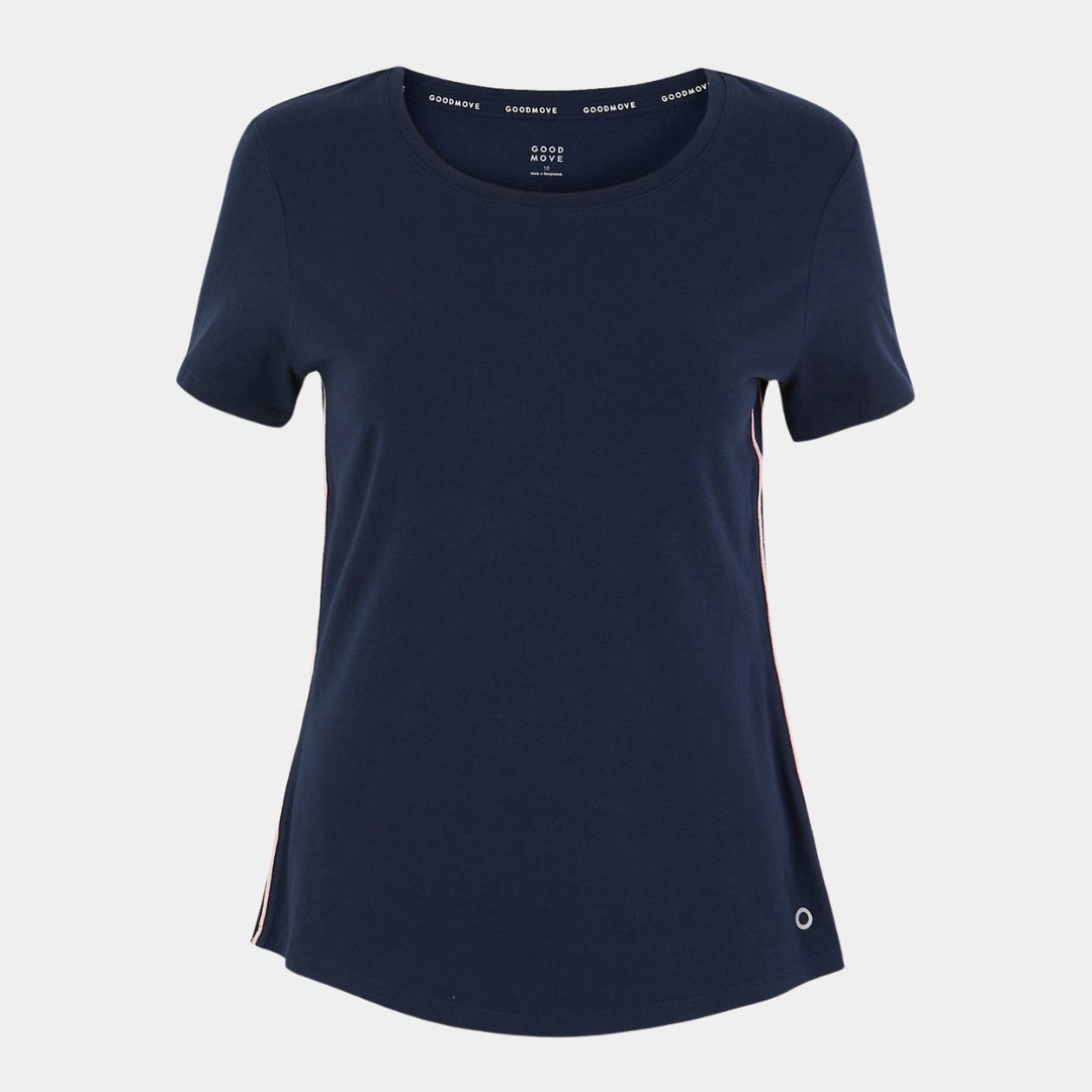 Ladies Navy Gym Top from You Know Who's