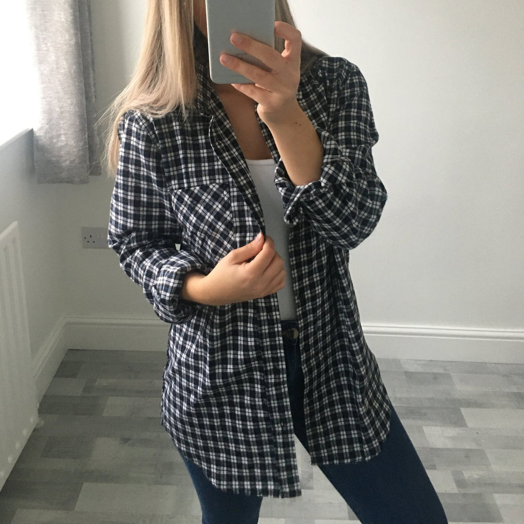 Ladies Oversized Checked shirt from You Know Who's