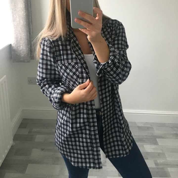 Ladies Oversized Checked shirt from You Know Who's
