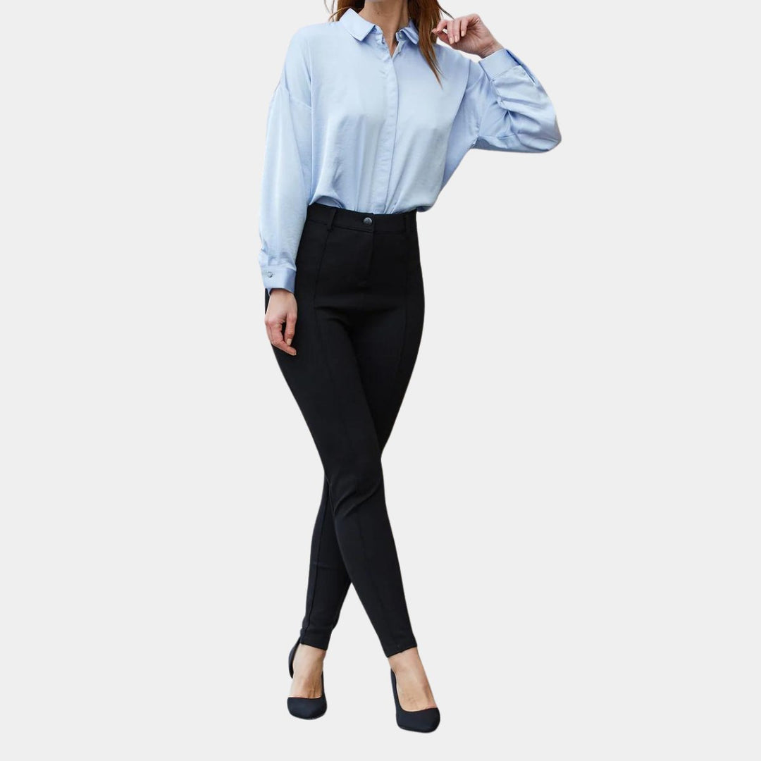 Ladies Pintuck Ponte Trousers from You Know Who's