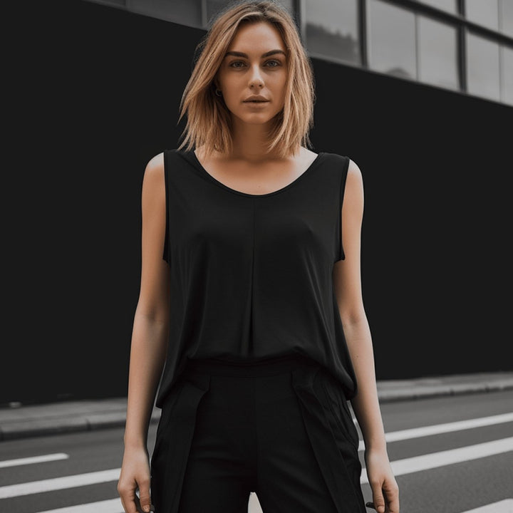 Ladies Pleat Front Vest from You Know Who's