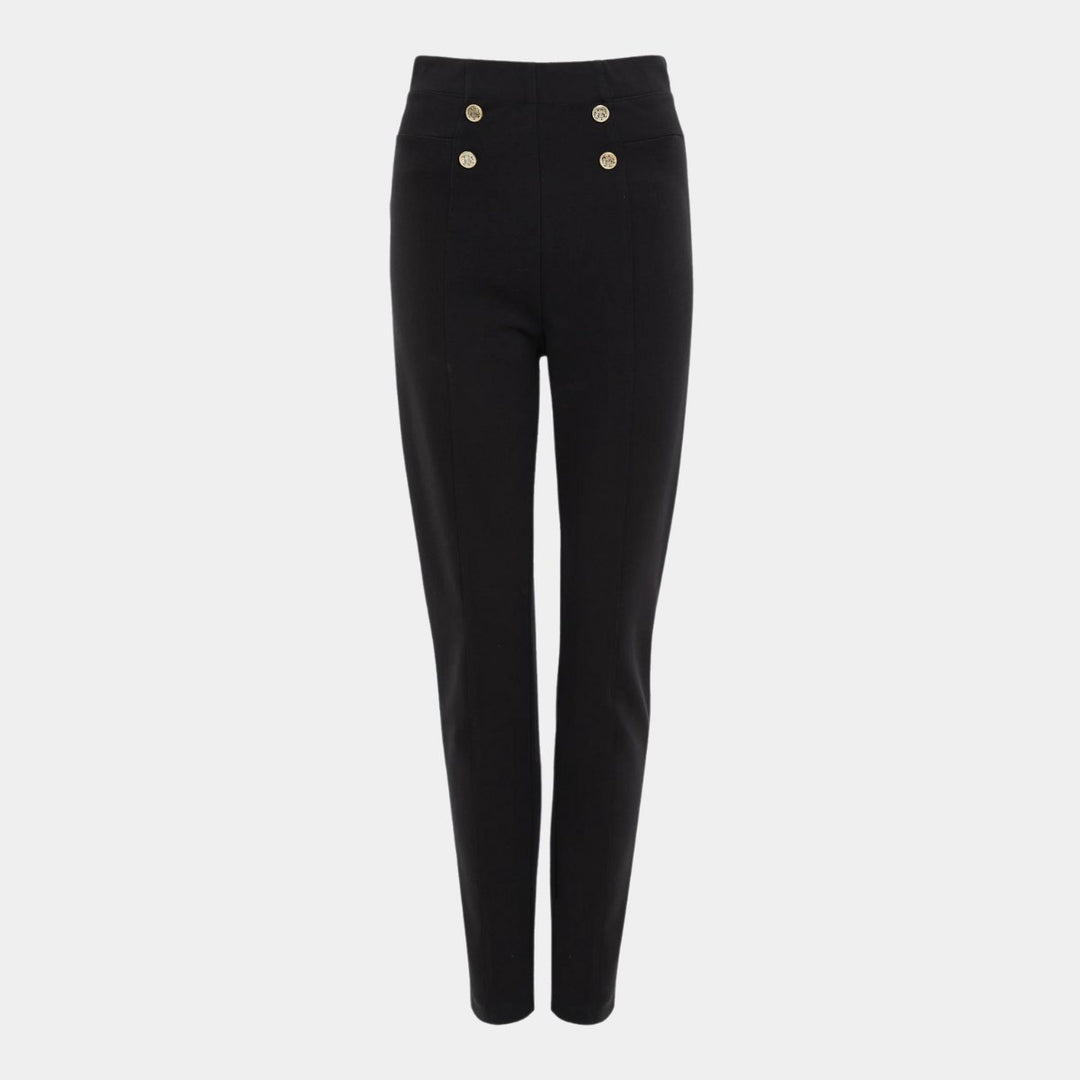 Ladies Ponte Trousers with Buttons from You Know Who's