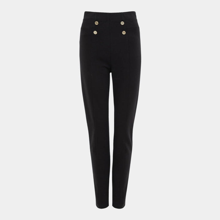 Ladies Ponte Trousers with Buttons from You Know Who's