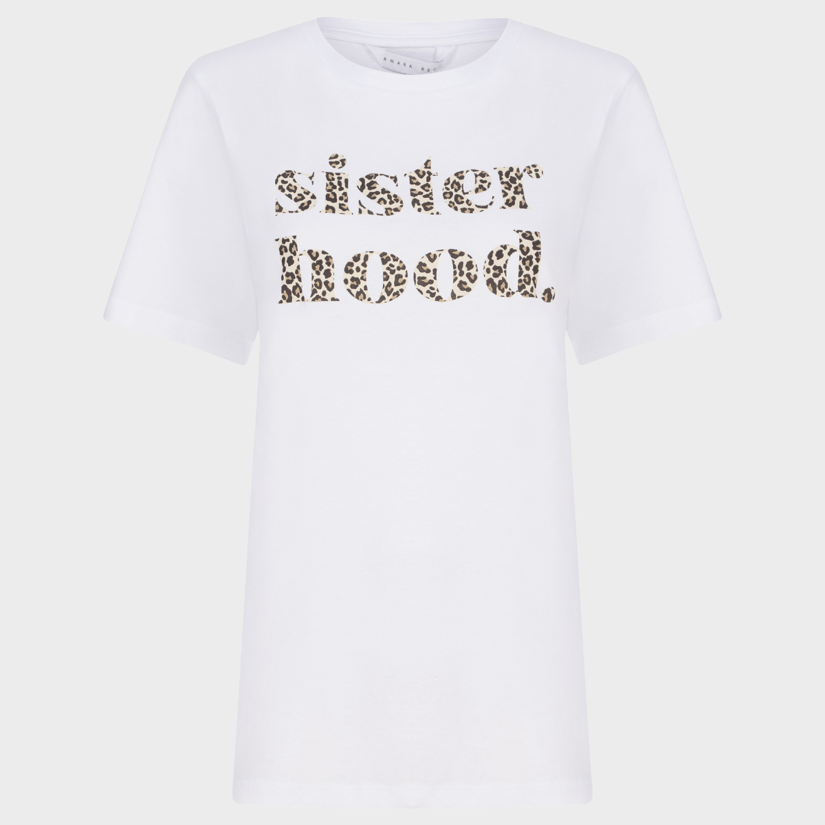 Ladies Sisterhood T-Shirt White from You Know Who's