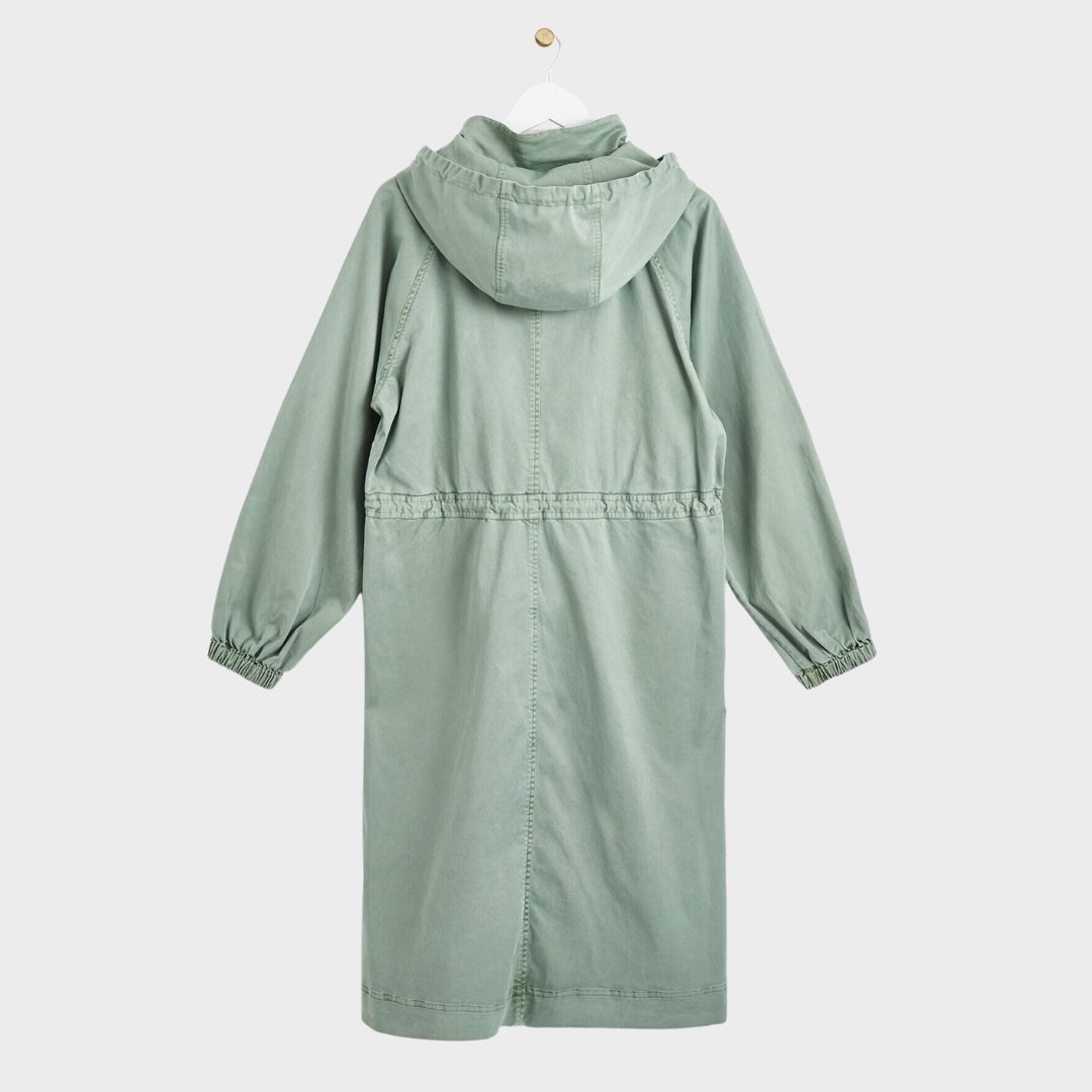 Ladies Soft Lightweight Longline Hooded Parka from You Know Who's