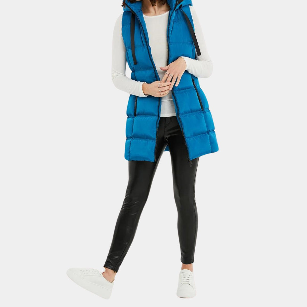 Ladies Sporty Blue Gilet from You Know Who's