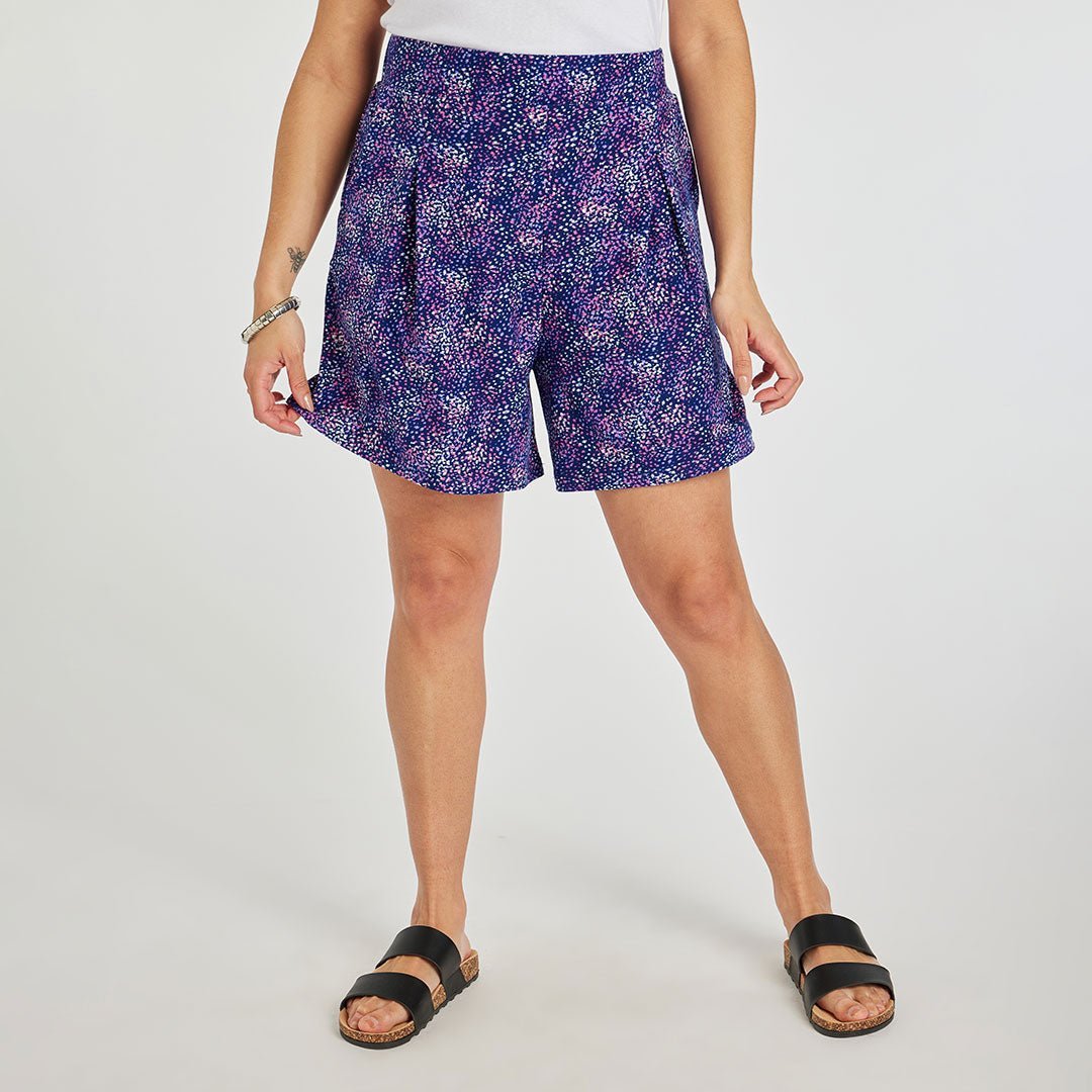 Ladies Supersoft Printed Shorts from You Know Who's