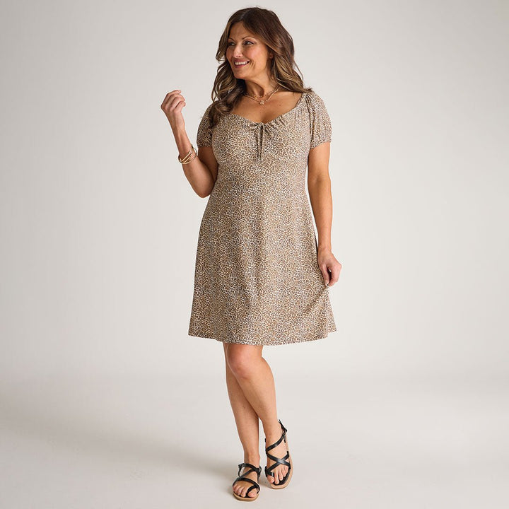 Ladies Tie Bardot Dress from You Know Who's