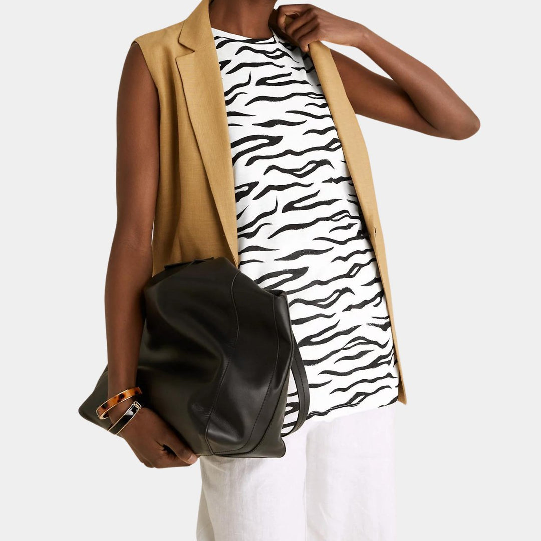 Ladies Zebra Striped Vest from You Know Who's