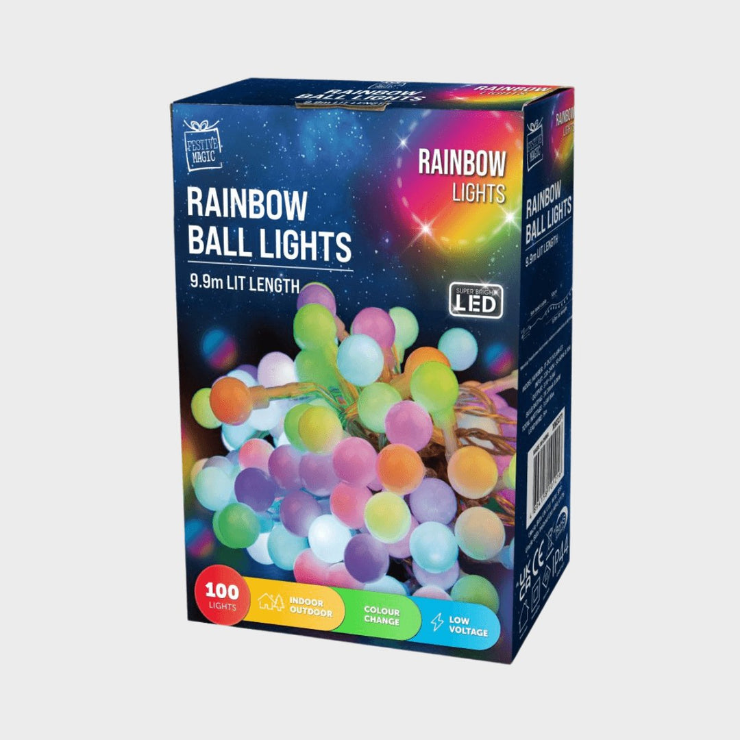 LED 100 ball lights RAINBOW from You Know Who's