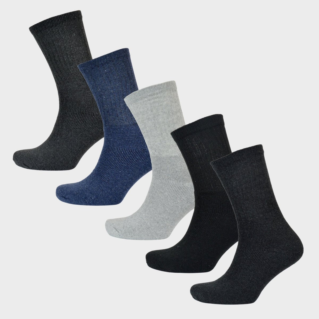 Men`s 5 Pack Denim Sport Socks from You Know Who's