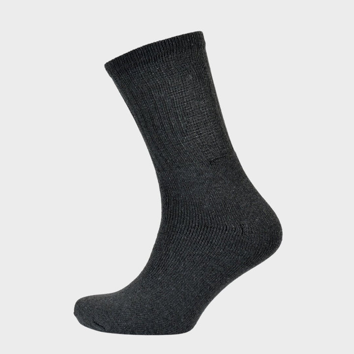 Mens 5 Pack Grey Sports Socks from You Know Who's