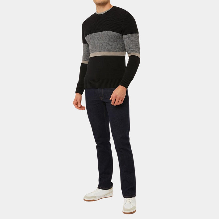 Mens Colour Block Jumper from You Know Who's