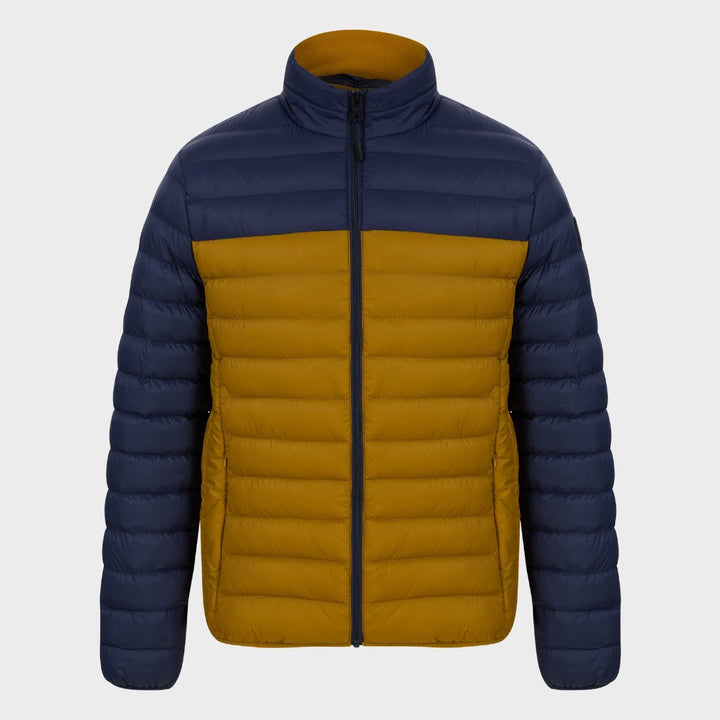 Mens Colour Block Quilted Jacket from You Know Who's