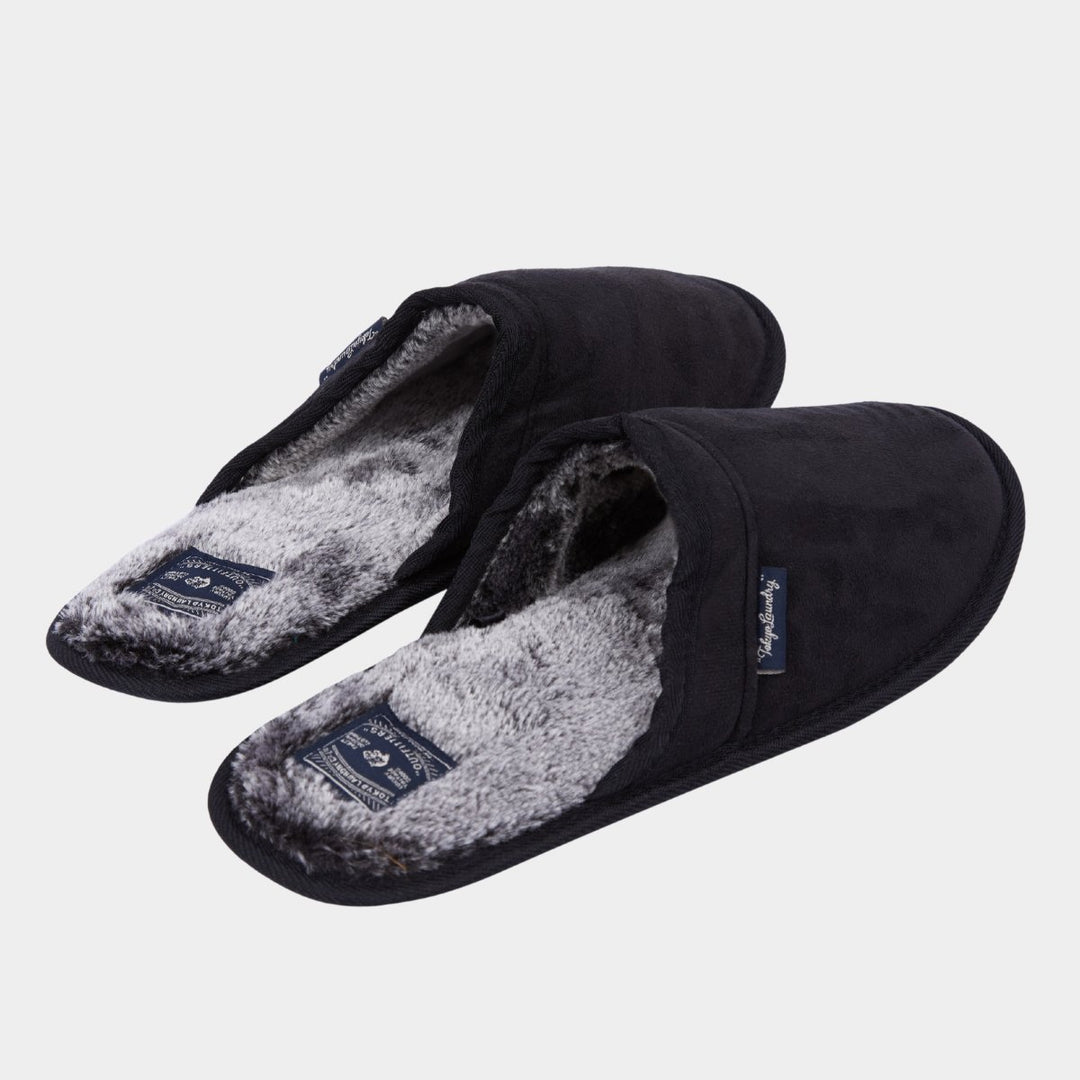 Mens Faux Suede Slipper from You Know Who's