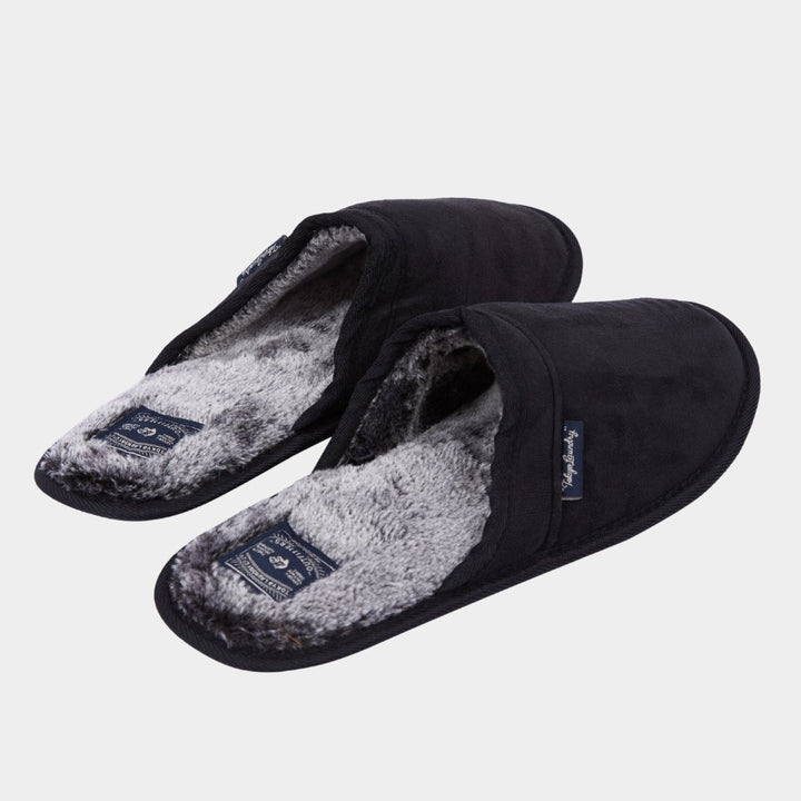 Mens Faux Suede Slipper from You Know Who's