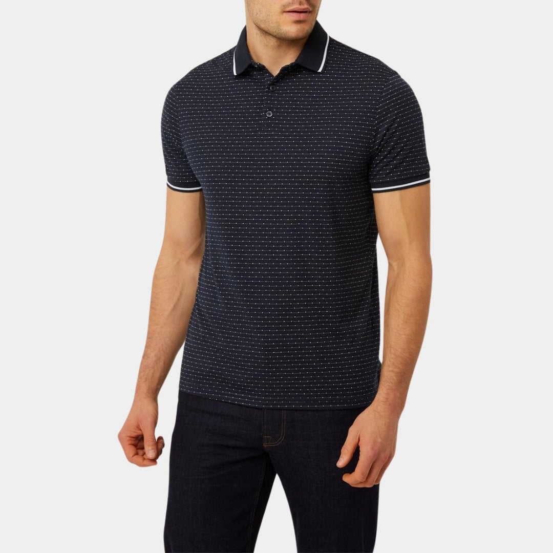 Men`s Line Dot Polo T-Shirt from You Know Who's