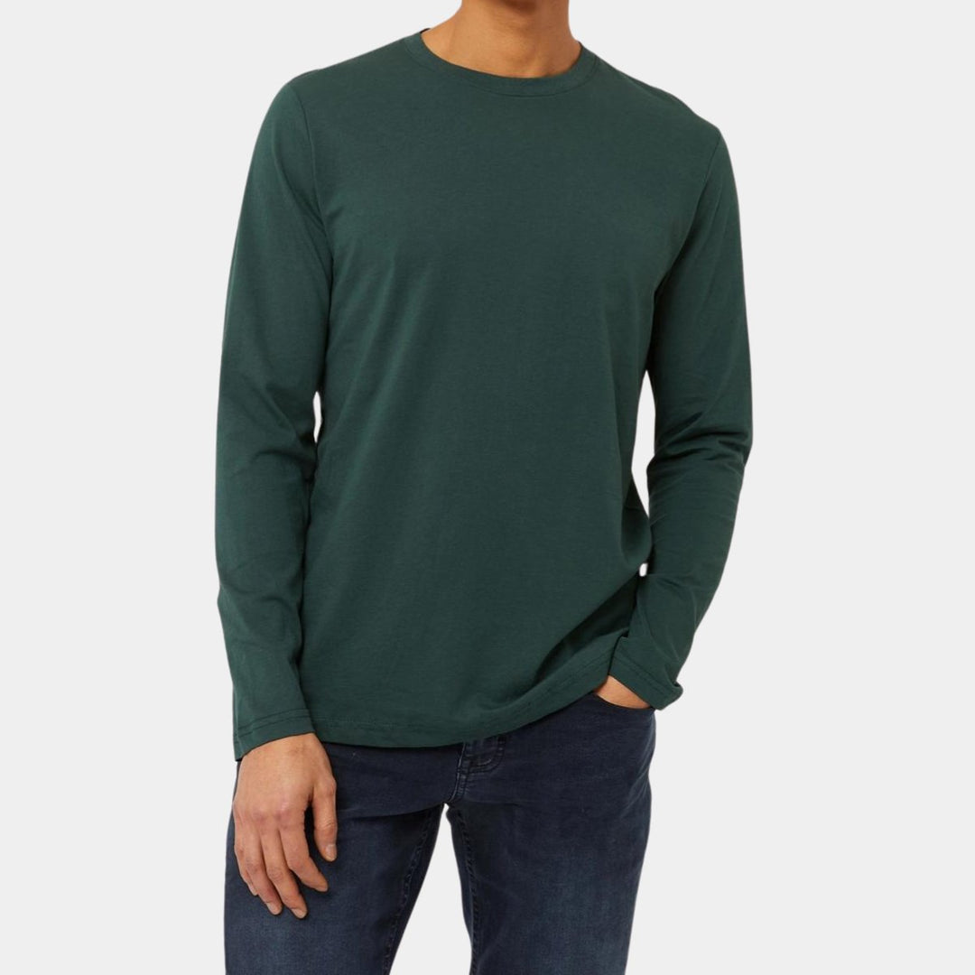 Men`s Long Sleeve T-Shirt Green from You Know Who's