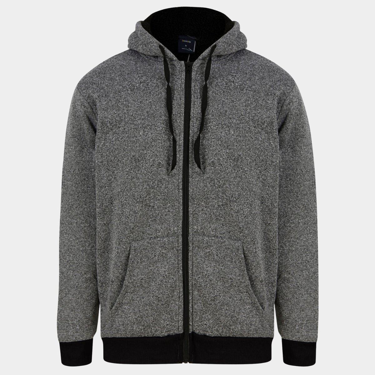 Mens sherpa clearance lined pullover