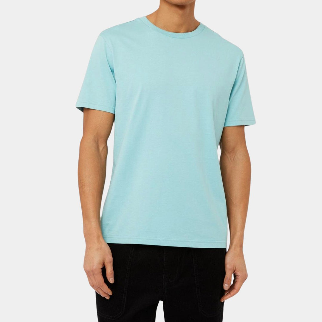 Men`s Short Sleeve T-Shirt Light Blue from You Know Who's