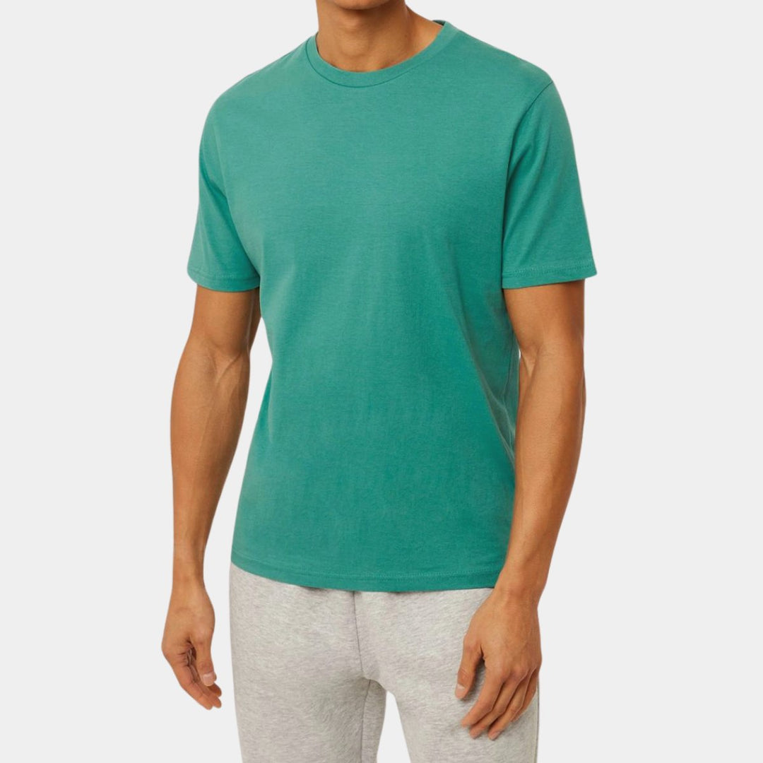 Men`s Short Sleeve T-Shirt Teal from You Know Who's