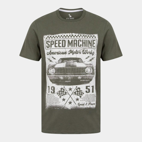 Mens Speed Machine T-Shirt from You Know Who's