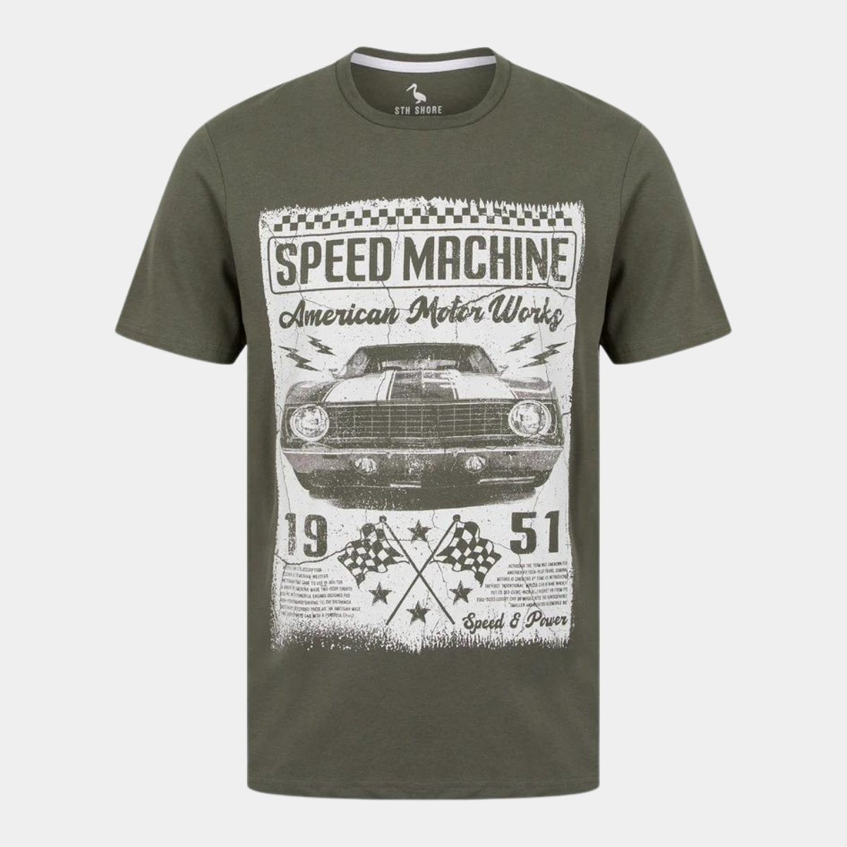Mens Speed Machine T-Shirt from You Know Who's