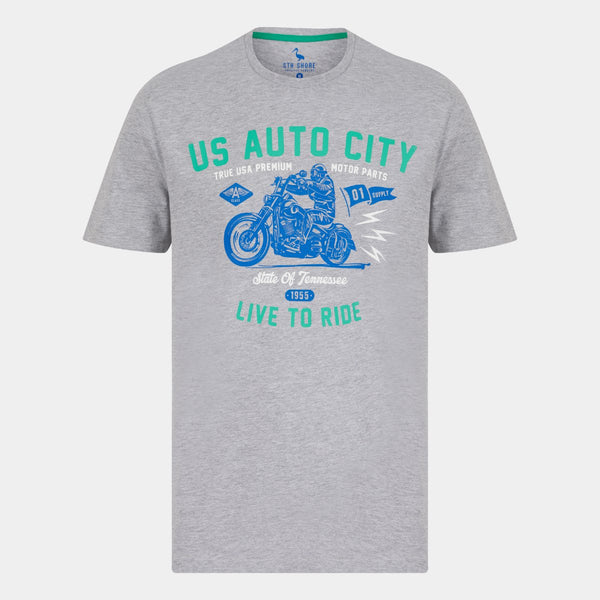 Men`s US Auto City T-Shirt from You Know Who's