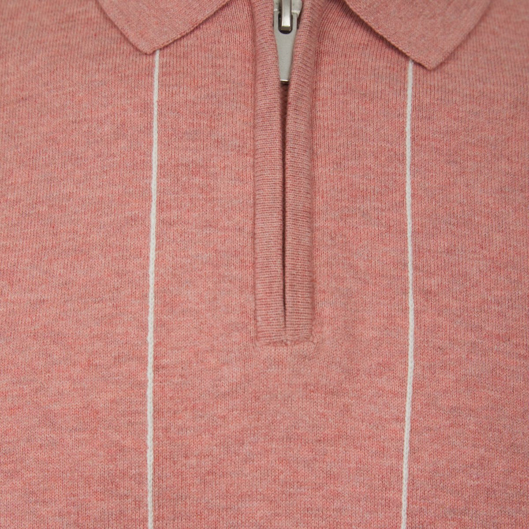 Men`s Zip Neck Polo from You Know Who's