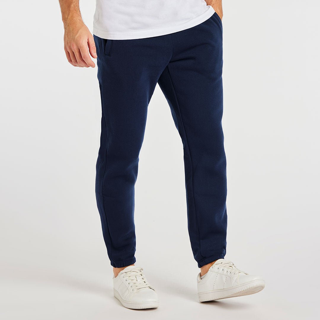 Men's Moisture-Wicking Jogger Pants with Zipper Pockets (3-Pack)