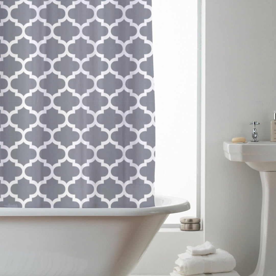 Moroccan Design Shower Curtain from You Know Who's