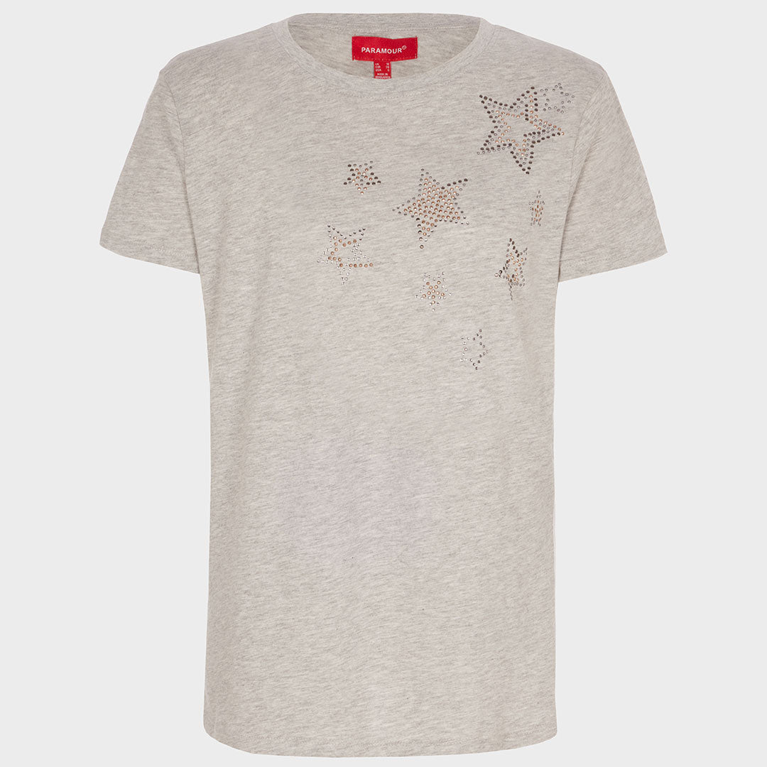 Multi Star T-Shirt Grey from You Know Who's