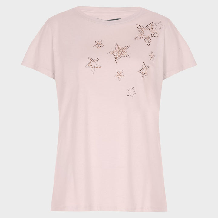 Multi Star T-Shirt Light Pink from You Know Who's